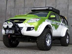 国产皮卡改装街拍视频